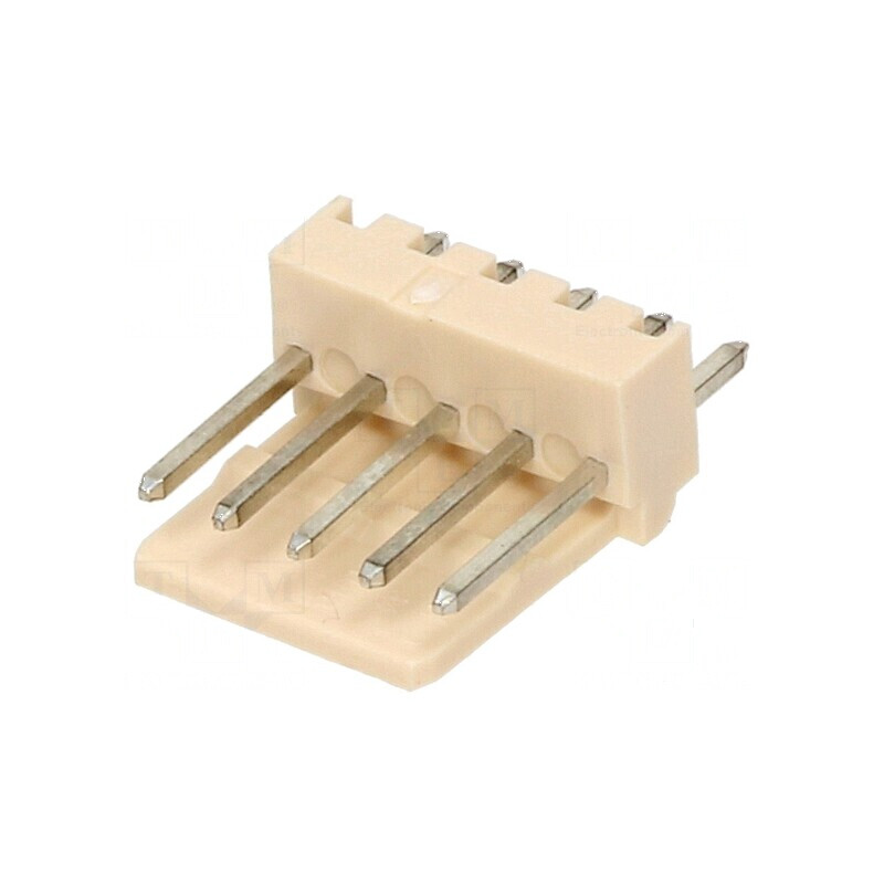 Conector Mini-Latch 2,5mm PIN 5 THT pentru cablu-placă soclu tată | Electronic-mag.ro | Componente Electronice