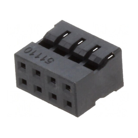 Conector cablu-cablu/PCB mufa mamă PIN 8 Milli-Grid Pas 2mm - Soluție de conectivitate profesională | Electronic-mag.ro | Compon