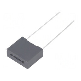 Condensator poliester 47nF 220VAC 630VDC 10mm ±10% THT - component electronic de calitate superioară | Electronic-mag.ro | Compo