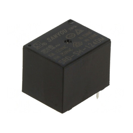 Releu electromagnetic SPST-NO 24VDC 10A/250VAC SRD - Comutator de putere pentru aplicații industriale | Electronic-mag.ro | Comp