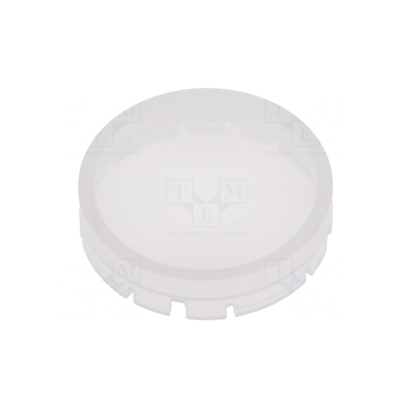 Lentilă Opal Alb Ø19,7mm pentru Buton RONTRON-R-JUWEL | Electronic-mag.ro | Componente Electronice