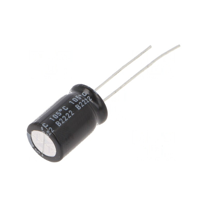 Condensator Electrolitic Low ESR THT 470uF 25VDC Ø10x16mm pentru Circuit Electronic | Electronic-mag.ro | Componente Electronice