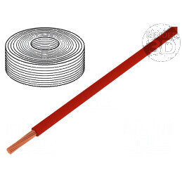 Cablu H05Z-K Lită Cu 1mm² FRNC Roșu 300V/500V Clasa 5 - Cabluri Electrice de Înaltă Calitate | Electronic-mag.ro | Componente El