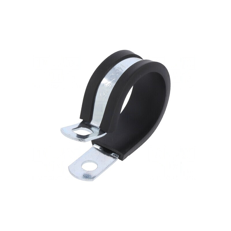 Clipsuri Øbuclă din oţel, dimensiuni 27÷28,6mm, lățime 13mm, orificiu montaj 6,5mm, SL W1 | Electronic-mag.ro | Componente Elect