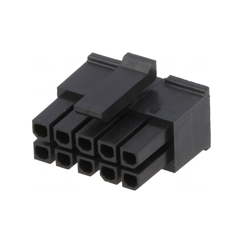 Conector cablu-placă mufă mamă Micro-Fit 3.0, 10 pini, 3mm | Electronic-mag.ro | Componente Electronice