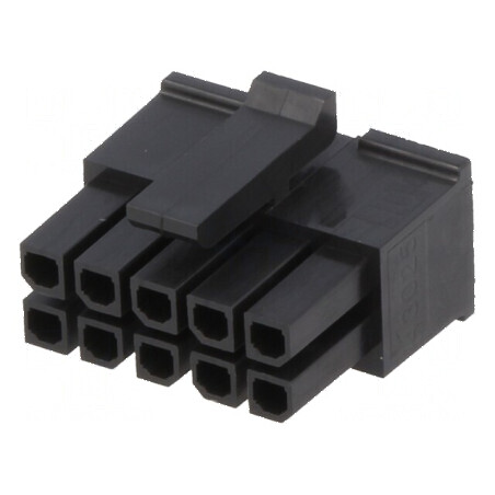 Conector cablu-placă mufă mamă Micro-Fit 3.0, 10 pini, 3mm | Electronic-mag.ro | Componente Electronice
