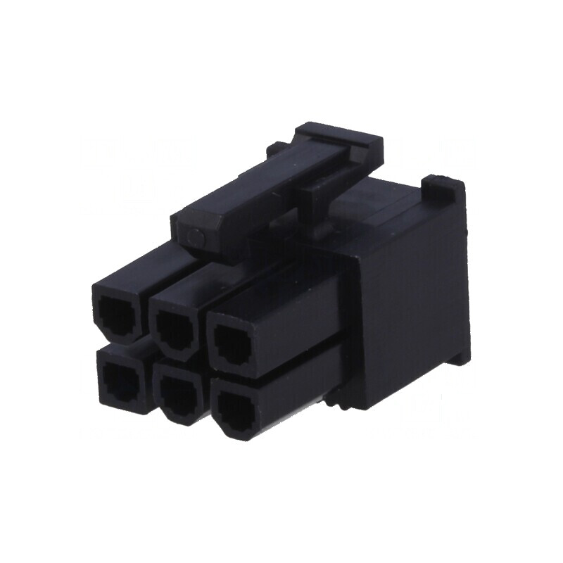 Conector cablu-cablu/PCB mufa mamă Mini-Fit Jr 4,2mm, 6 pini | Electronic-mag.ro | Componente Electronice