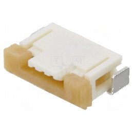 Conector FFC/FPC Orizontal cu 3 Contacte Superioare ZIF - Soluție de Conectare Flexibilă | Electronic-mag.ro | Componente Electr