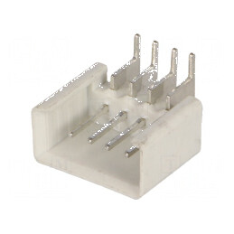 Conector IDC Soclu Tată PIN 4 Unghi 90° THT Cositorit - Componentă Electronică de Calitate | Electronic-mag.ro | Componente Elec