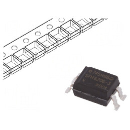 Optocuplor SMD cu 1 Canal, 1 Iesire, Tranzistori, Izolatie 5,3kV, Tensiune Colector-Emetator 70V | Electronic-mag.ro | Component
