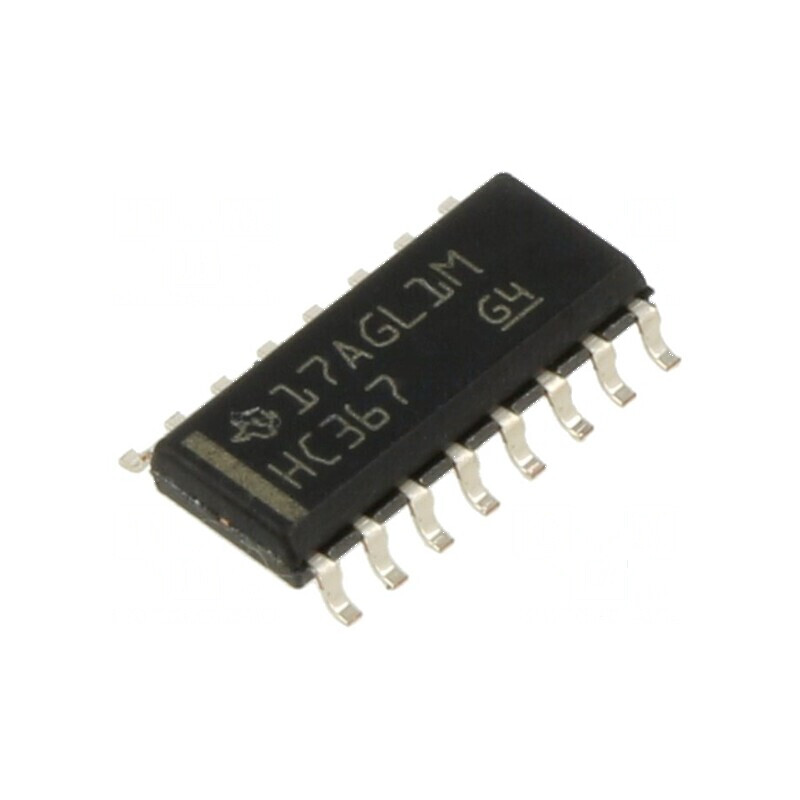 IC Digital Buffer Non-Inversor Declanșator Linie Ch: 6 SMD - Componentă Electronică Profesională | Electronic-mag.ro | Component
