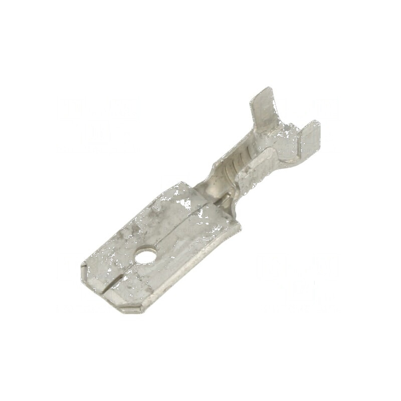 Terminal plat 6,3mm tată crimpat 0,8mm pentru cablu 0,8-2mm² | Electronic-mag.ro | Componente Electronice