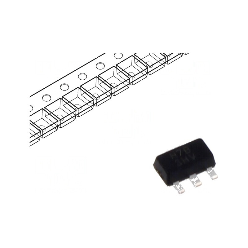 Stabilizator de Tensiune LDO Liniar Nereglabil 3,3V 0,15A IC | Electronic-mag.ro | Componente Electronice