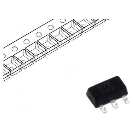 Stabilizator de Tensiune LDO Liniar Nereglabil 3,3V 0,15A IC | Electronic-mag.ro | Componente Electronice