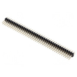 Conector şiruri pini tată 80 PIN 2,54mm THT - Conector de tip Droit pentru aplicații electronice | Electronic-mag.ro | Component