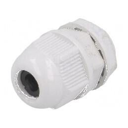 Garnitură de etanșare PG9 IP65 din poliamidă gri - Protecție împotriva apei și prafului | Electronic-mag.ro | Componente Electro