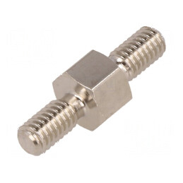 Piuliță Distanțieră Filtrată 5mm Filet Exterior M4 Hexagonal - Accesoriu pentru Montaj Profesional | Electronic-mag.ro | Compone