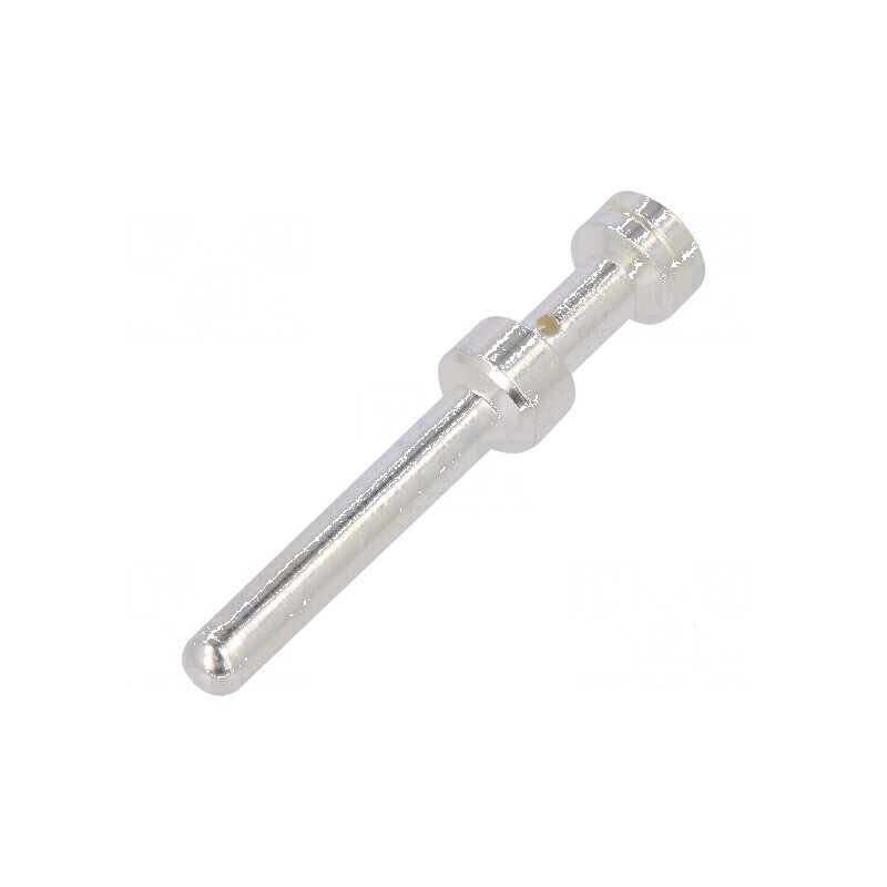Pin tată din aliaj de cupru argintat 0,75mm² Han E® crimpat 16A - Conector electric profesional | Electronic-mag.ro | Componente