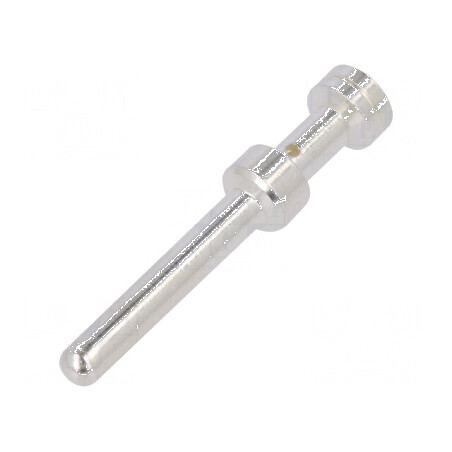 Pin tată din aliaj de cupru argintat 0,75mm² Han E® crimpat 16A - Conector electric profesional | Electronic-mag.ro | Componente