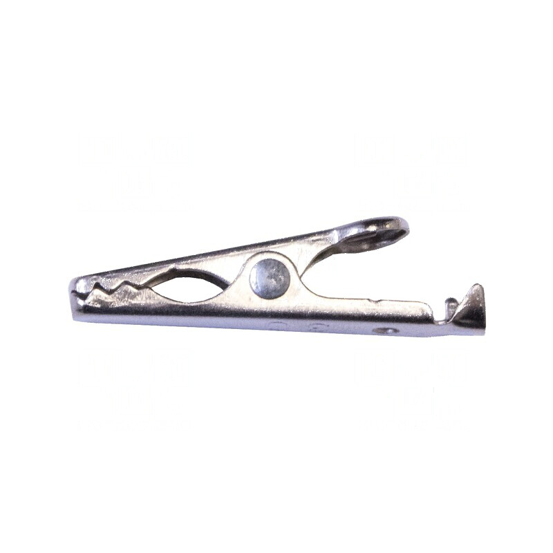 Bornă crocodil 5A Nichelată cu Capacitate de Prindere Max. 4,8mm | Electronic-mag.ro | Componente Electronice