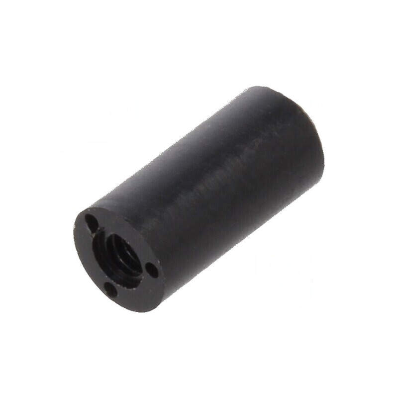 Manșon distanțier cilindric din poliamidă M2 - Lungime 8mm, Diametru exterior 4mm | Electronic-mag.ro | Componente Electronice