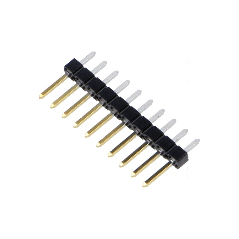Conector BERGSTIK tată PIN 10 drept - Şiruri pini, compatibilitate avansată | Electronic-mag.ro | Componente Electronice