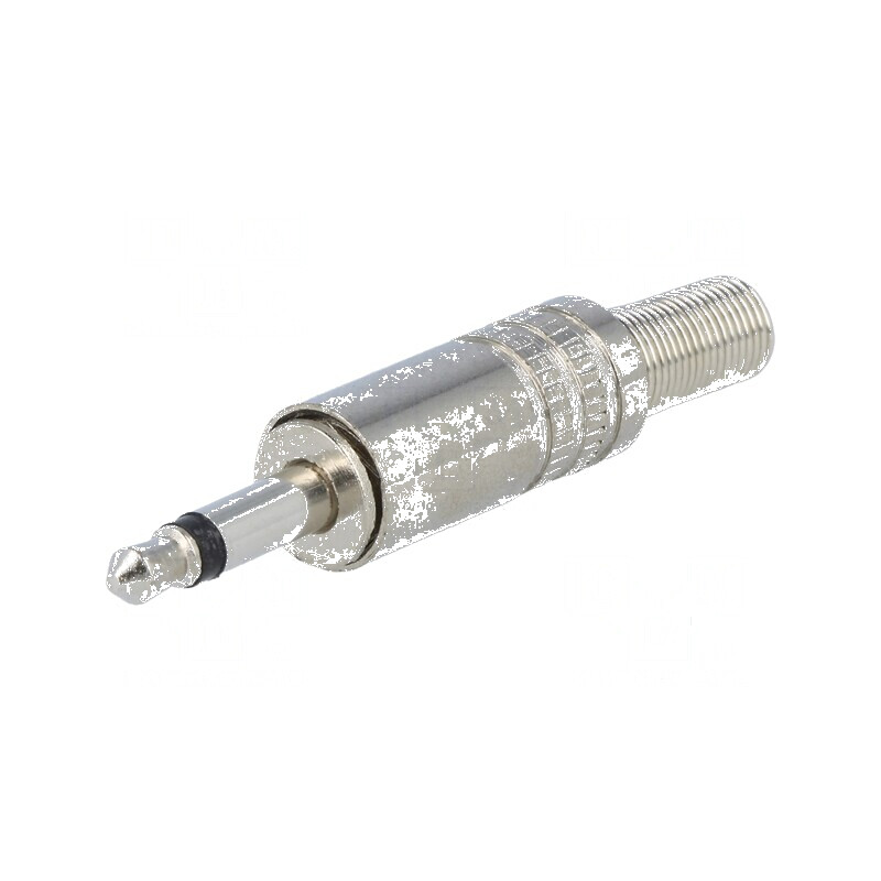 Conector Jack 3,5mm Mufă Tată Mono Piste 2 Drept pentru Cablu | Electronic-mag.ro | Componente Electronice