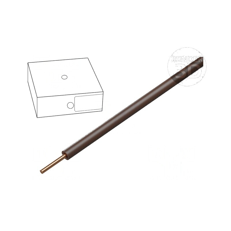 Cablu electric H07V-U 1,5mm² cu sârmă din cupru, izolație PVC, 450V/750V, lungime 100m, clasă CPR: Eca, maro | Electronic-mag.ro Cablu electric H07V-U 1,5mm² cu sârmă din cupru, izolație PVC, 450V/750V, lungime 100m, clasă CPR: Eca, maro | Electronic-mag.ro