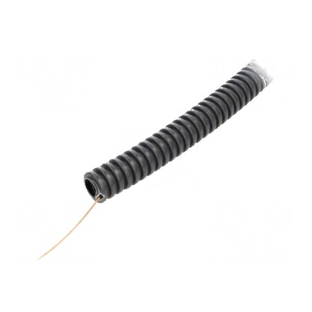 Tub de protecție PVC gri închis 16mm, lungime 50m, rezistență 750N | Electronic-mag.ro | Componente Electronice