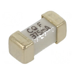 Siguranță Ardere Rapidă SMD 375mA 125VAC 125VDC - Componentă Electronică de Înaltă Performanță | Electronic-mag.ro | Componente 