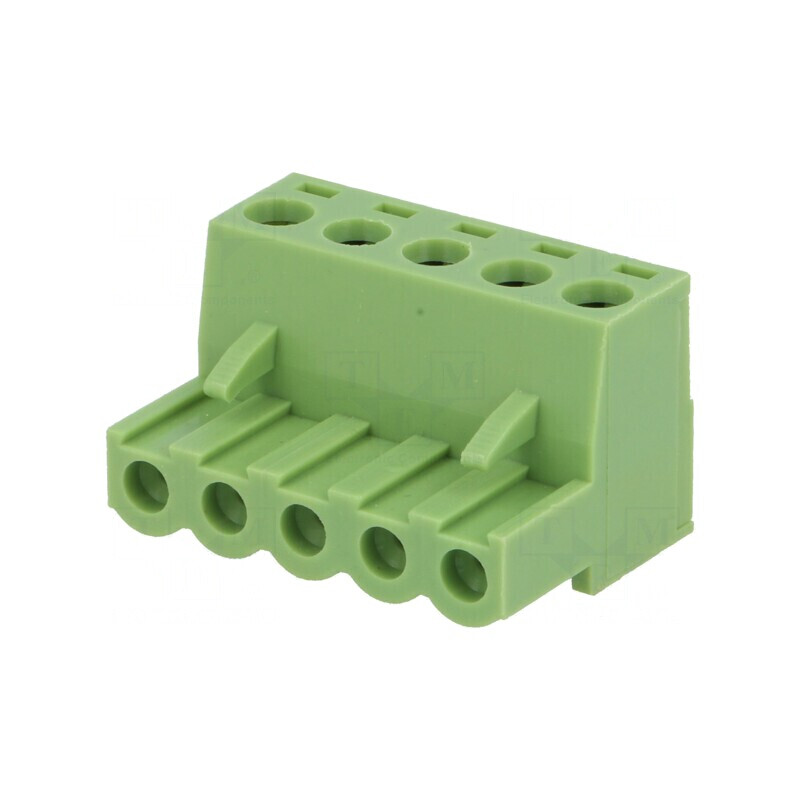 Regletă de conexiuni deconectabilă 5mm cu 5 piese pentru mufe dreptunghiulare | Electronic-mag.ro | Componente Electronice