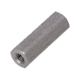 Piuliță Distanțieră Filetată M2.5 Hexagonală, 15mm - Accesorii pentru Montaj și Asamblare | Electronic-mag.ro | Componente Elect