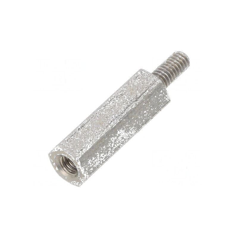 Piuliță Distanțieră Filetată Hexagonală 15mm, Filet Interior M2.5 | Electronic-mag.ro | Componente Electronice
