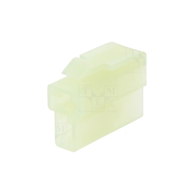 Carcase terminale mamă pentru conectori 6,3mm cu sistem de clichet - set de 10 bucăți | Electronic-mag.ro | Componente Electroni