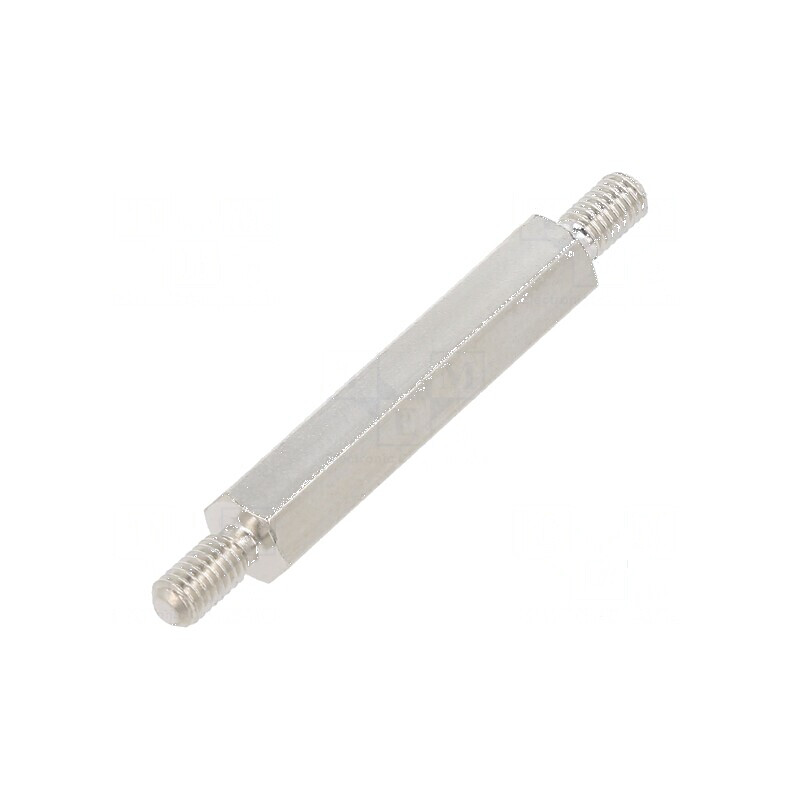 Piuliță Distanțieră Filetată M3 Hexagonală 25mm - Accesorii pentru Conexiuni Metalice | Electronic-mag.ro | Componente Electroni