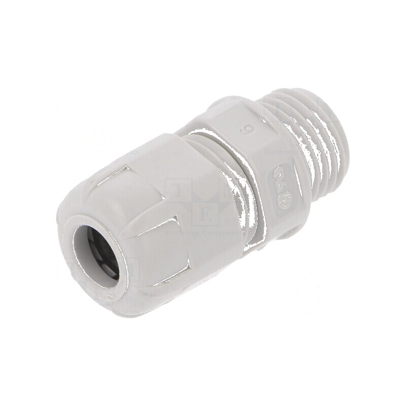 Garnitură de etanșare PG7 IP68 din poliamidă gri deschis UL94V-2 pentru protecție la apă și praf | Electronic-mag.ro | Component