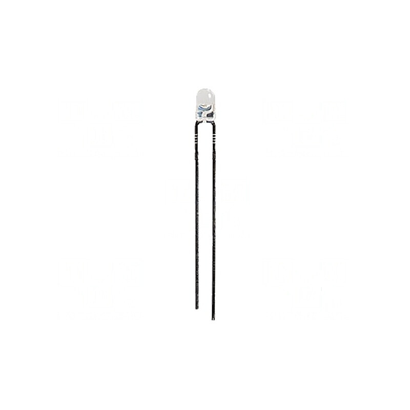 LED 3mm Roșie/Verde 45° cu Parte Frontală Convexă - Nr. Termic: 3 | Electronic-mag.ro | Componente Electronice