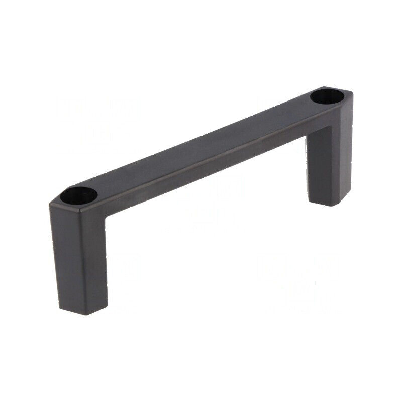 Suport ABS și policarbonat negru - Dimensiuni H: 29,5mm, L: 83,4mm, W: 12mm | Electronic-mag.ro | Componente Electronice