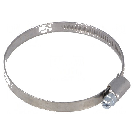 Colier de strângere cu şurub W 9mm, Crimpare 60-80mm, D W2 - Produs profesional pentru instalații | Electronic-mag.ro | Componen