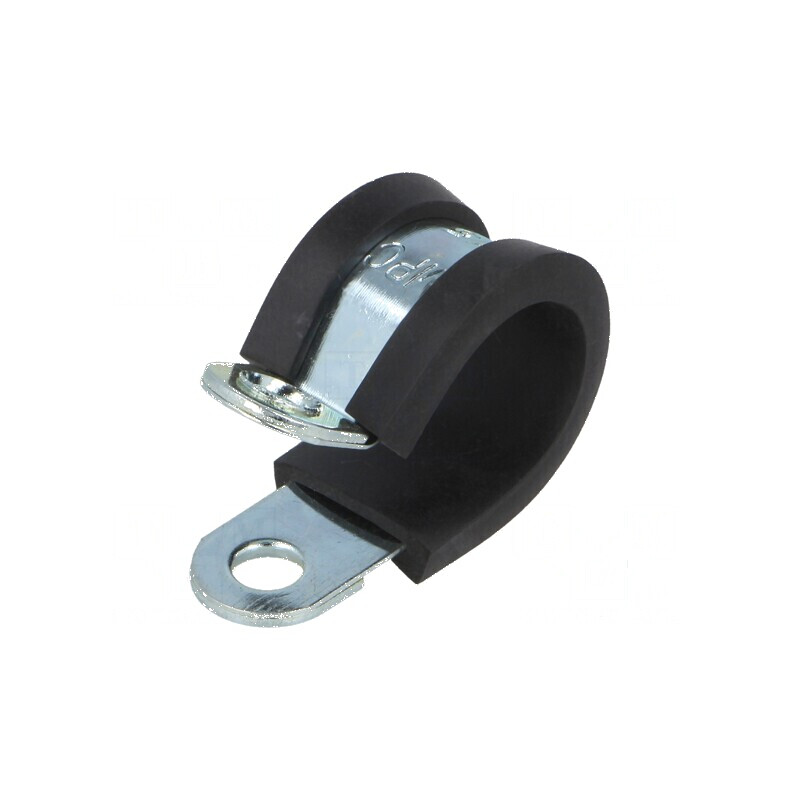 "Clipsuri Øbuclă din oţel cu protecţie EPDM - Dimensiuni 15mm x 12mm" | Electronic-mag.ro | Componente Electronice