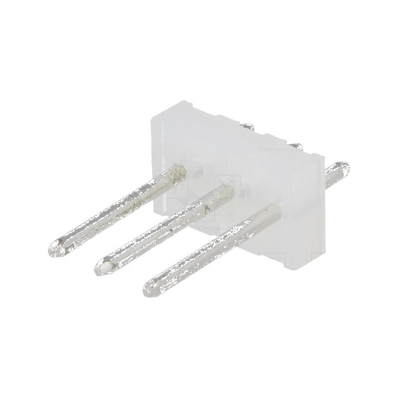 Conector cablu-placă soclu tată KK 396, 3,96mm, 3 pini THT - soluție de conectare profesională | Electronic-mag.ro | Componente 