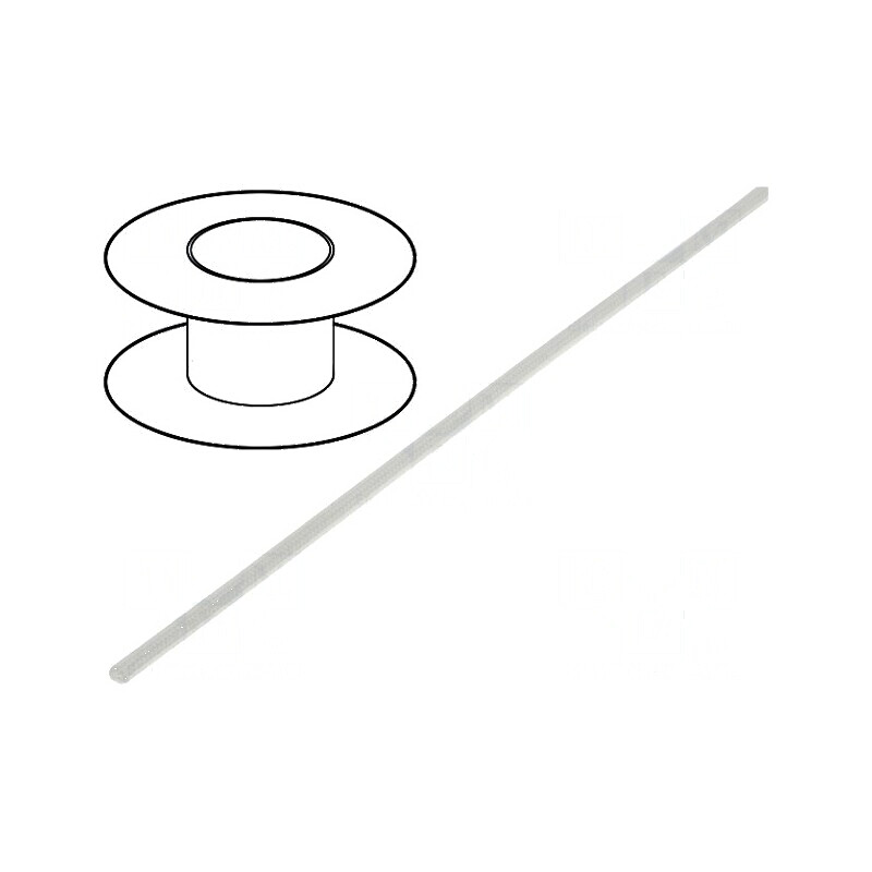 Manșon electroizolant din fibră de sticlă pentru temperaturi de -40 până la 180°C, diametru interior 1mm | Electronic-mag.ro | C Manșon electroizolant din fibră de sticlă pentru temperaturi de -40 până la 180°C, diametru interior 1mm | Electronic-mag.ro | C