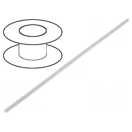 Manșon electroizolant din fibră de sticlă pentru temperaturi de -40 până la 180°C, diametru interior 1mm | Electronic-mag.ro | C