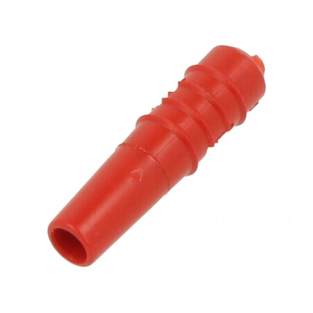 Accesorii pentru Protecție Mufă Roșie - Lungime Totală 16mm | Electronic-mag.ro | Componente Electronice