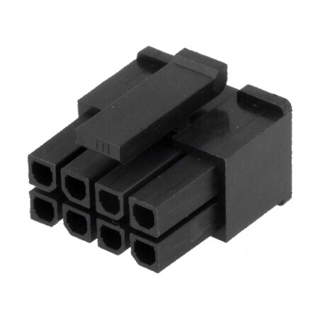 Conector cablu-placă mufă mamă MF30 3mm PIN 8 fără contacte - Componentă electronică de conectare | Electronic-mag.ro | Componen