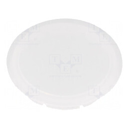 Lentilă Opal Alb Transparent pentru Buton RONTRON-R-JUWEL - Accesorii de Calitate Superioră | Electronic-mag.ro | Componente Ele