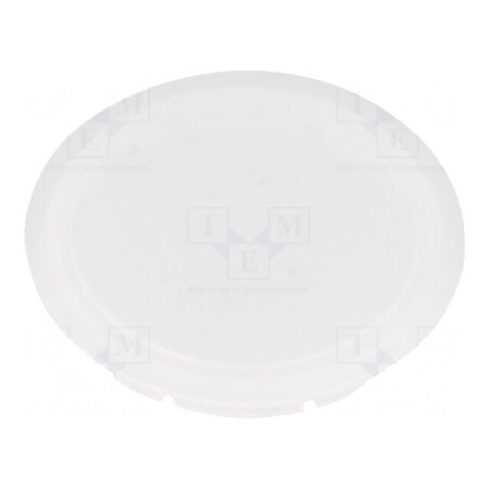 Lentilă Opal Alb Transparent pentru Buton RONTRON-R-JUWEL - Accesorii de Calitate Superioră | Electronic-mag.ro | Componente Ele