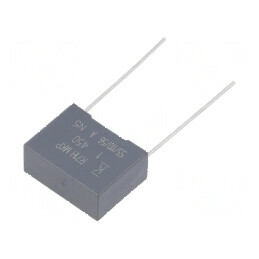 Condensator polipropilenă R71 1uF 18x13,5x7,5mm THT ±10% - Componentă electronică de calitate superioară | Electronic-mag.ro | C