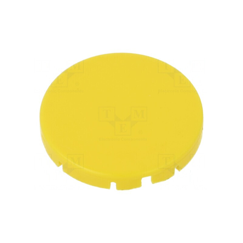 Lentilă galbenă Ø19,7mm pentru buton RONTRON-R-JUWEL | Electronic-mag.ro | Componente Electronice