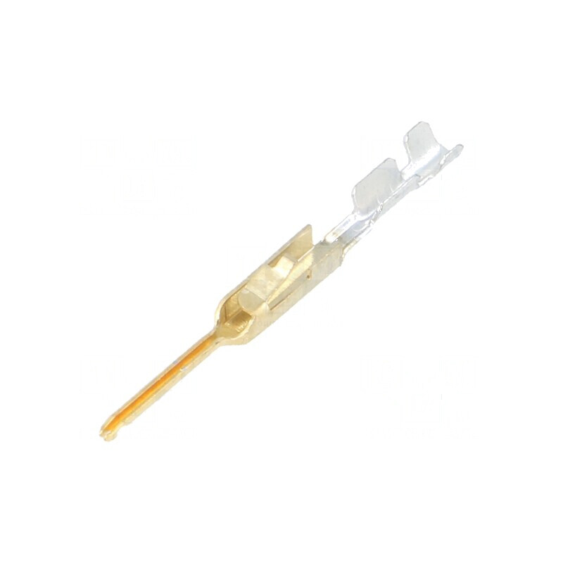 Pin tată aliaj cupru aurit 0,12-0,4mm² 26AWG-22AWG - Conector electric în vrac | Electronic-mag.ro | Componente Electronice